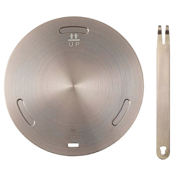 1 Sett Varme Diffuser for Elektrisk Komfyr Varme Diffuser Plate Induksjonskomfyr Adapter Plate