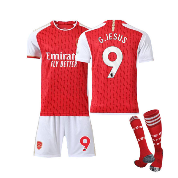 23-24 Arsenal Hem #9 G.JESUS ​​Fotbollströja Training Kit M