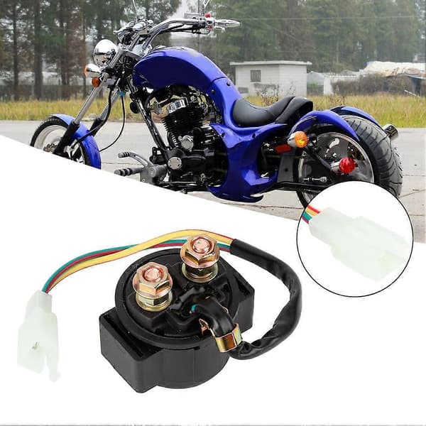 2-benet starterrelæ solenoid passer til Honda ATV 50cc 125cc 150cc 250cc