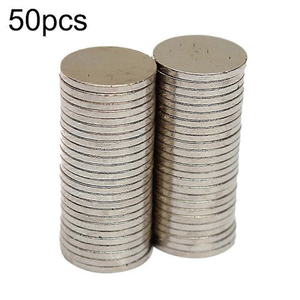 50 st 10x1mm Mångsidiga Superstarka Runda Skivmagneter Sällsynt Jordartsmetall N50 NdFeB