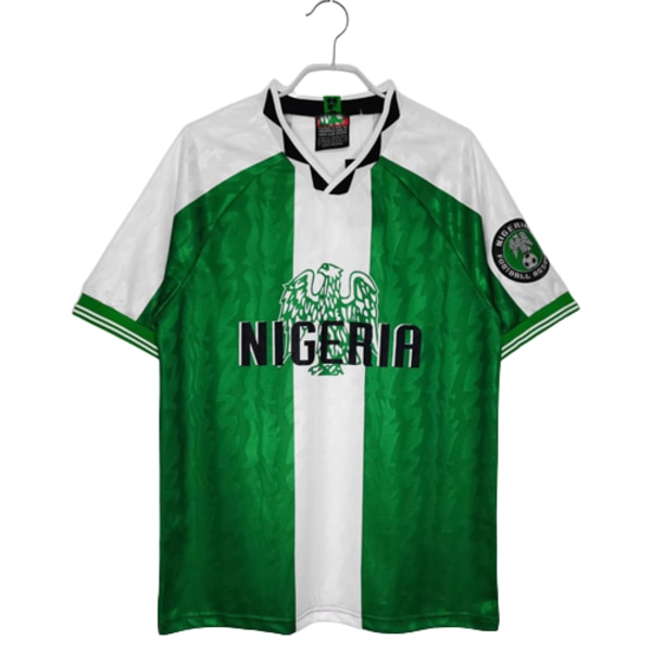 1996 Nigeria träningsdräkt i hemtröja med kortärmad tröja Scholes NO.18 M