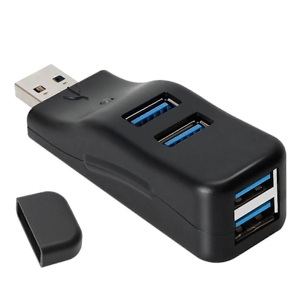 USB 3.0 Hub Adapter Förlängare Mini Splitter Box 4 Portar För PC Laptop Mobiltelefon Hög Hastighet U Disk