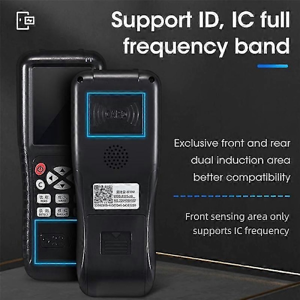 Rfid-kopierare med De Funct Key Nfc Ic Id-duplicerare