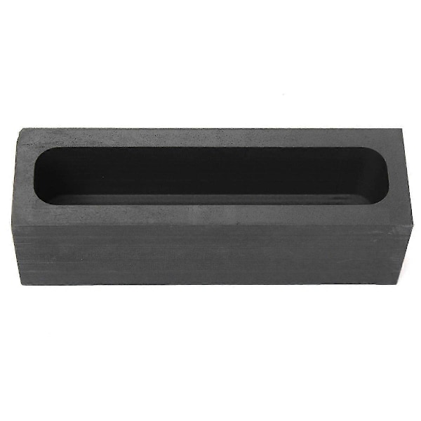 650g Gull Smelte Grafitt Ingotsform Metallstøpeform Smeltedigel Ovn