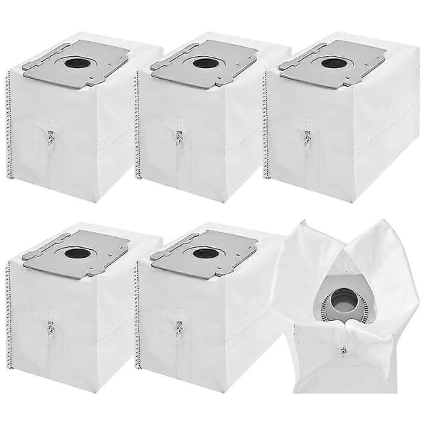 6-pack Ersättningsdammsugarpåsar för I & S & J-serien Robotdammsugare Bas Automatisk Smutsavfall