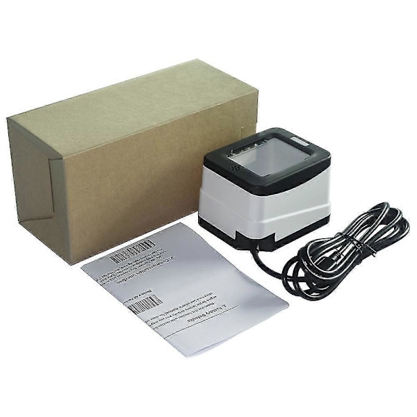 Xt2001b Usb / Rs232 Streckkodsläsare Portabel Mobil Betalningsbox 1d / 2d Kod Multifunktionell Qr Läsare
