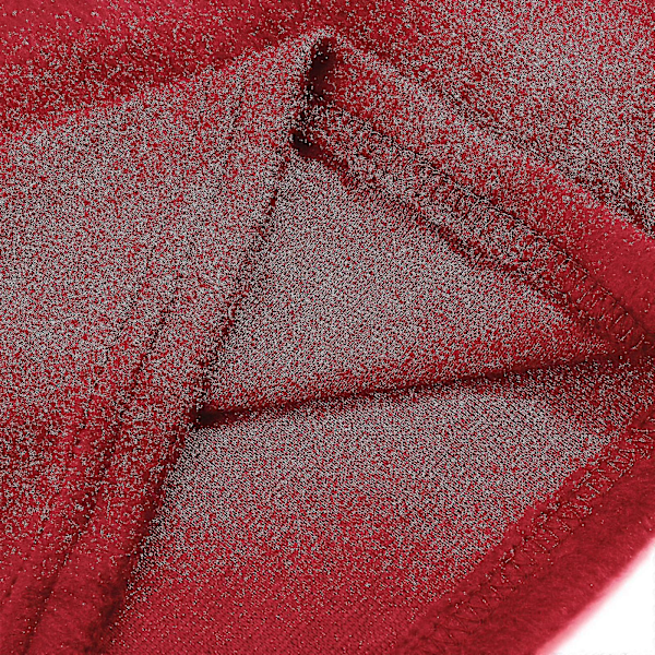 Miesten kylpytakit, hotellin, kodin ja kylpylän froteekylpytakki, fleecekylpytakki, pehmeä pitkä hupullinen kylpytakki Red 4XL