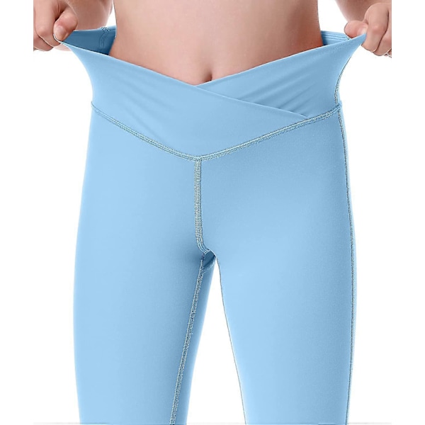 Fleecefodrade leggings för damer i stora storlekar, varma termobyxor för yoga och träning, S-4xl Style3 XXL