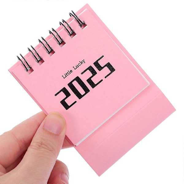 Bordkalender 2025 Papir Flip Kalender Bordstand Kalender Bordindretning Æstetisk Bordkalender Mini Kalender Til Kontor Hjem