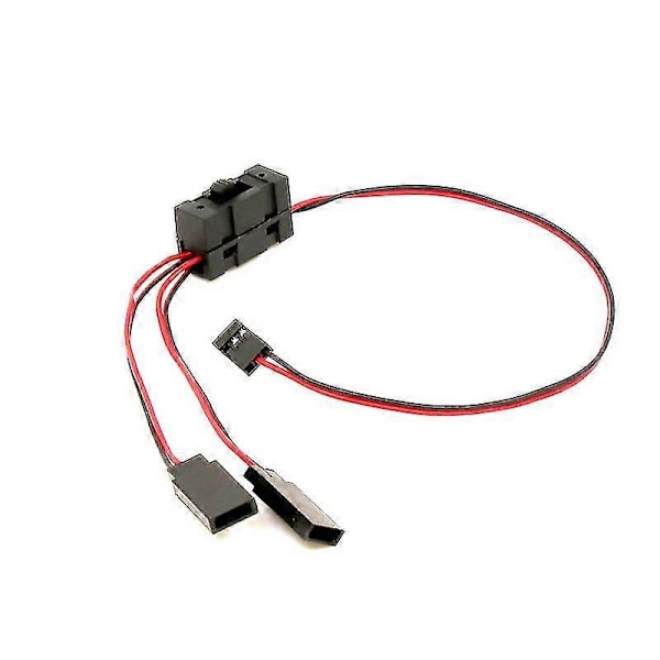 Rc Servo Jatkojohto 1-2 Y-kaapeli On Off -liittimillä Rc-kytkin Jr Futaba Rc -malliin