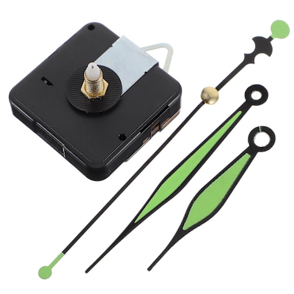 1 Set Självlysande Klockvisare Kit Quartz Klockrörelse Ersättning Klockmotor Kit