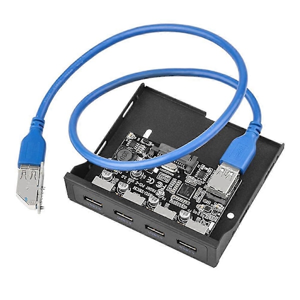 PCI-e til USB 3.0 PC Panel USB Udvidelse Pcie USB Adapter 3.5 Tommer Panelbeslag PC