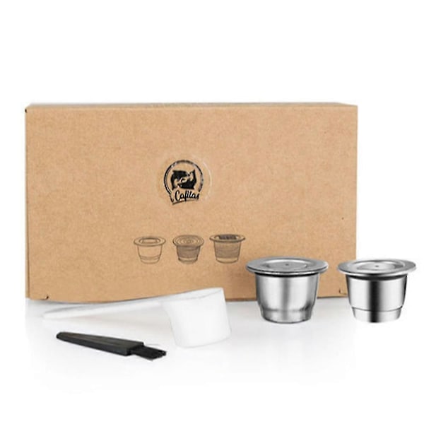 Genanvendelig Cafissimo kaffekapsel filter i rustfrit stål, kaffekapsel egnet til Cafissimo
