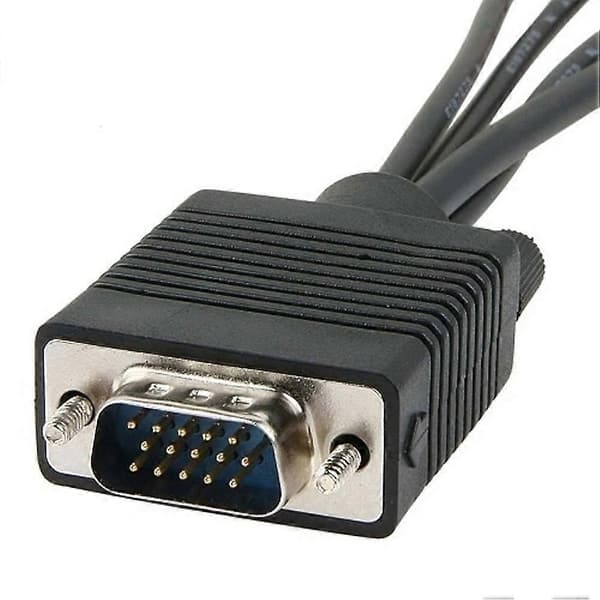 VGA SVGA - S-Video 3 RCA AV -sovitinkaapeli
