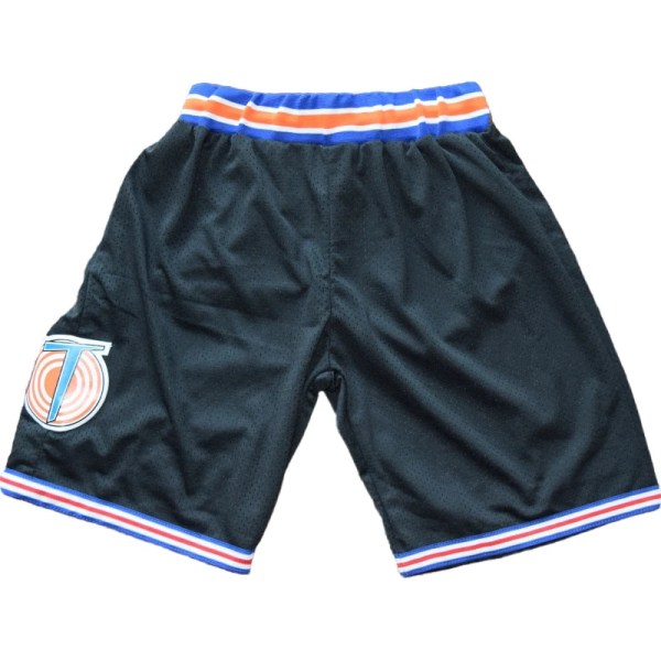 Tune Squad Vit Svart Blå Basketshorts black L