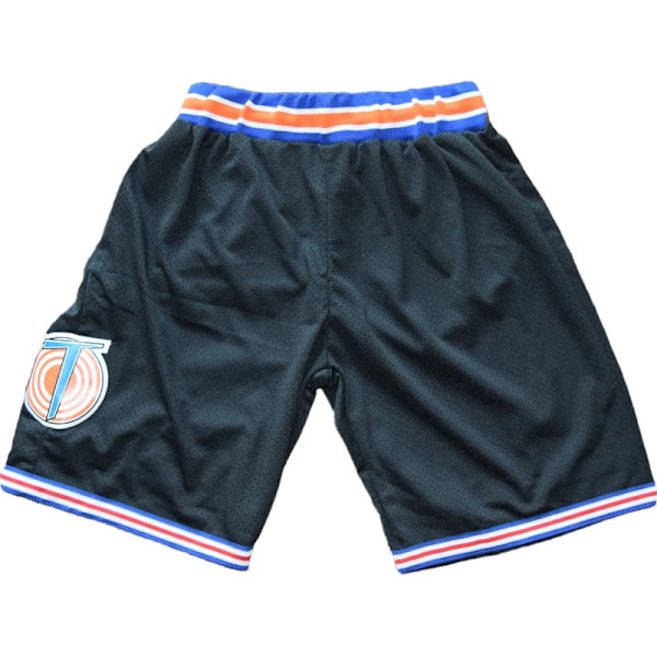 Tune Squad Vita Svarta Blå Basketshorts black M