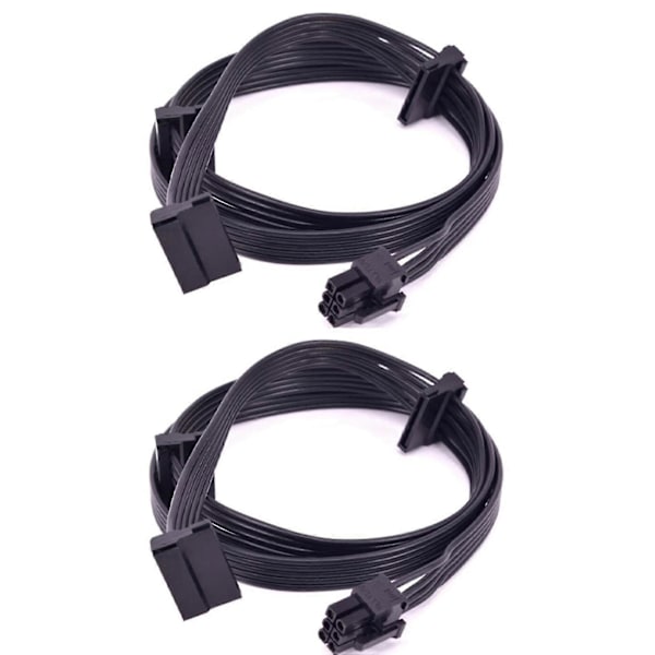 2x PCIe 6-nastainen urosata-virtajohtoa Focus Plus Platinum Focus+ -sarjaan 850px 750px 55
