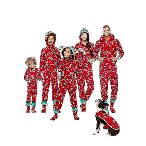 Matchende Julepyjamas Sæt til Børn 3T