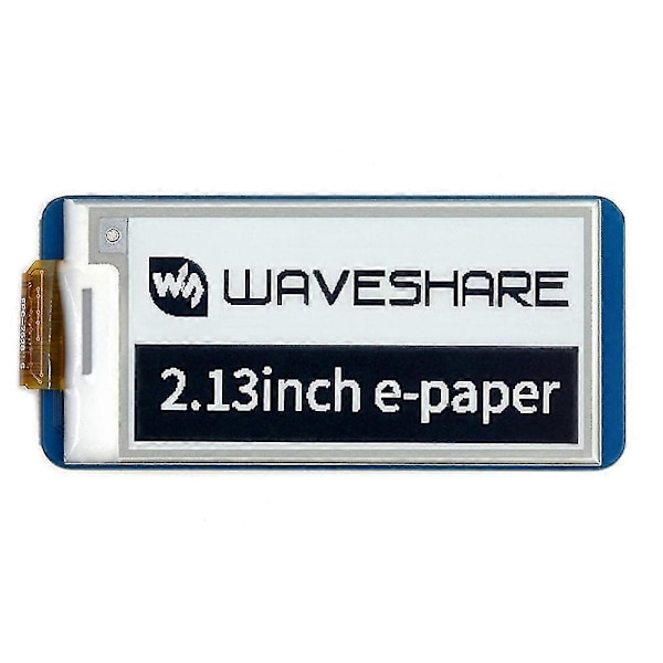 2.13 Tommer E-ink Skærm Til Raspberry Pi Pico 250x122 Sort Hvid E-ink Skærm E-paper Spi Interface