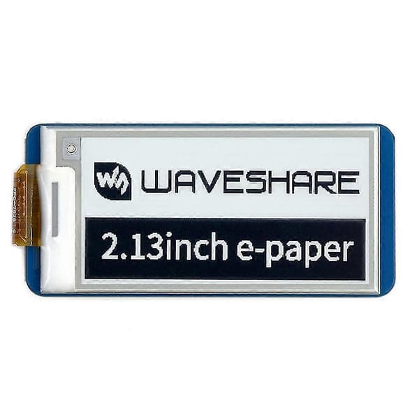 2.13 Tum E-ink Skärm För Raspberry Pi Pico 250x122 Svart Vit E-ink Skärm E-paper Spi Interfa