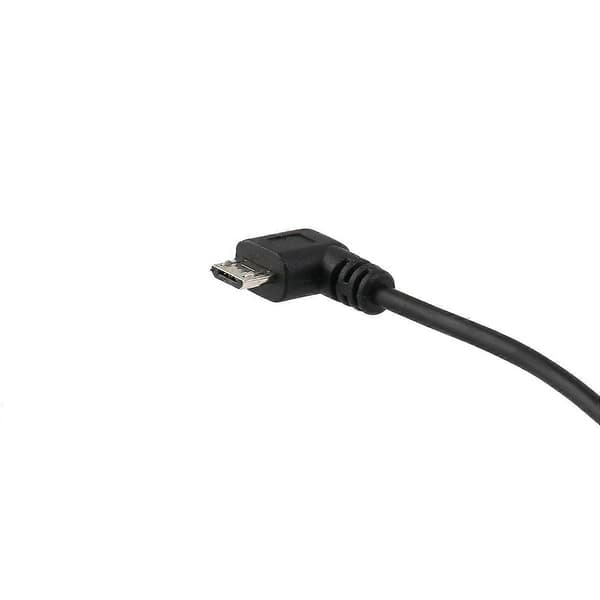 1,5 m Spiral Snoet USB Micro 5 Pin Han til USB 2.0 Han Data Ladekabel (Sort)