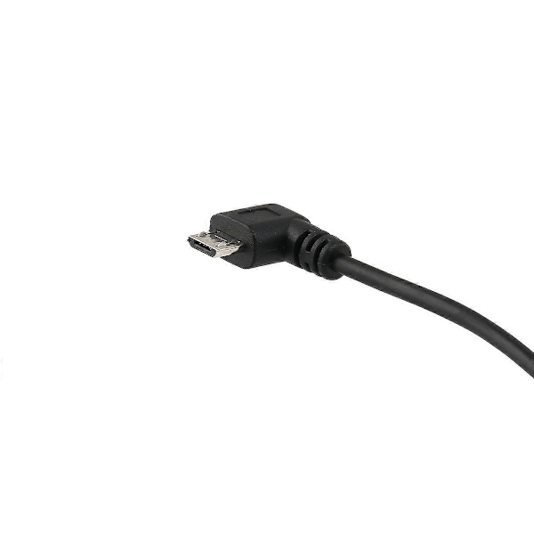 1,5 m Spiralvriden USB Micro 5 Pin Hane till USB 2.0 Hane Data Laddningskabel (Svart)