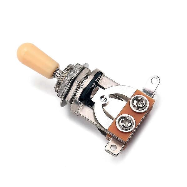 Metrisk 3-vejs kort lige guitar pickup-vælger Toggle Switch Knob til LP elektrisk guitar dele