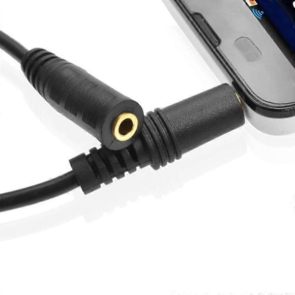 10m Han til Hun 3.5mm Audio Kabel AUX Jack Stik Ledningsforlænger