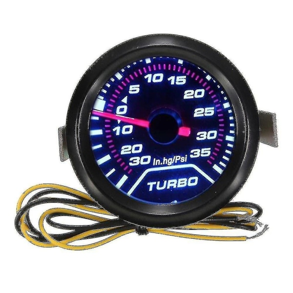 Tflycq Universal 52mm bilmätare Tryck Digital Led Turbo Boost Mätare Meter Dial Face