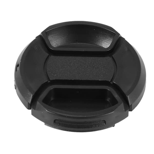 Universal 49mm Center Pinch Front Objektivdæksel til DSLR Kamera