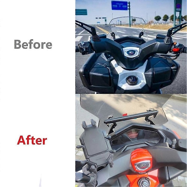 Motorcykel Vindskærm Balance Bar Beslag Navigation Telefonholder Til Kymco Xciting S350 Xcit