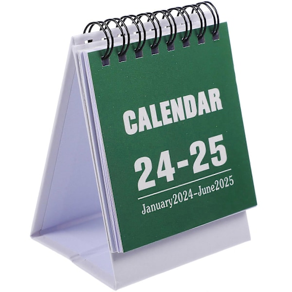Mini Skrivebordskalender 2024 Bordplade Lille Kalender Lille Bordkalender Ornament Hjemmekontor Kalender