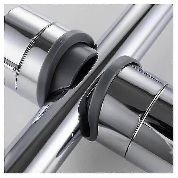 Utskiftbar Håndholdt Dusjhodeholder, Krombelagt ABS Dusjhodeholder, 18-25MM Diameter Justerbar