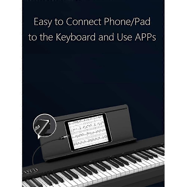4 Pak USB C til USB B Adapter, Type C til USB Midi Adapter Kompatibel Midi Controller, Midi Keyboard, audio Interface, sølvgrå