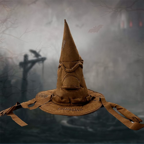 Harry Potter Hogwarts Sorteringshatt Halloween Carnival Trollkarl Magic kostym Accessoar Huvudbonadspresenter