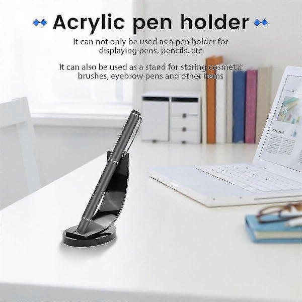 2 Stk. Akryl Penneholder Display Stativ Blyant Display Holder Penn Kulepenn Display Rack (bla s20241212202