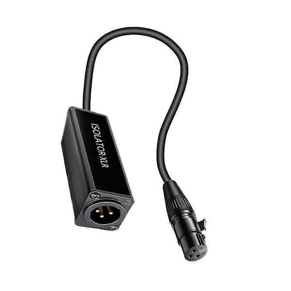 O Kabelisolator Xlr Elites Jordingssløyfe O Isolator Anti-interferens Strømlyd