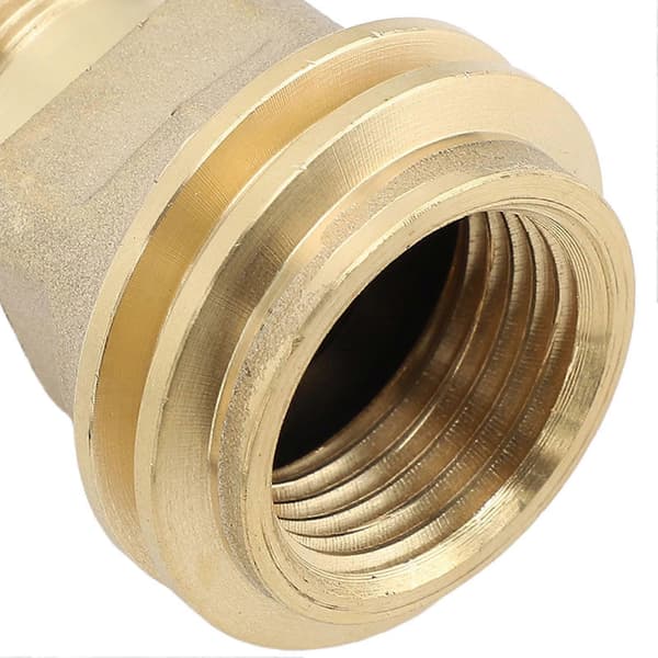 Propan Tank Adapter Konverterer Messing Anti-Lækage POL til QCC1 Propan Adapter til Camping Udendørs