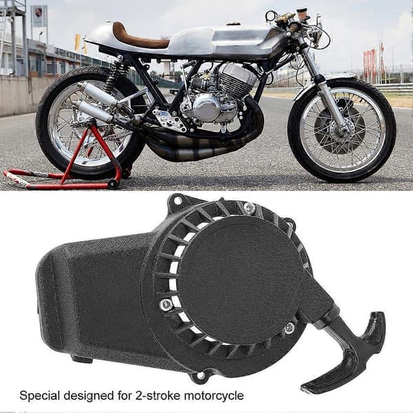 Trækstarter i aluminiumslegering, egnet til 49CC 2-takts motorcykel, autotilbehør