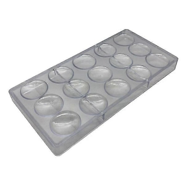 Design Oblat Chokladform Vulkansk Polykarbonat Chokladformar PC Godisformar