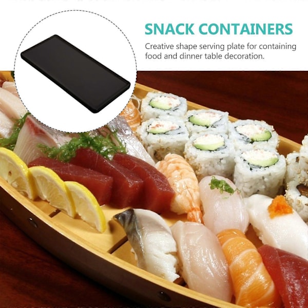 Sushi Serveringsfat Japansk Stil Keramisk Servis Praktisk Sushi Tallrik