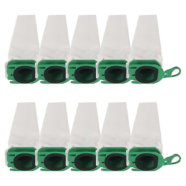 10 kpl Pölynimurin Pussit Vorwerk Kobold Vb100 Vb 100 Fp100 100 Pölynimuri Lakaisukone Vaihto V