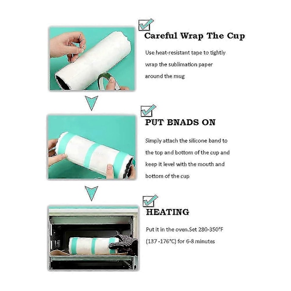 Sublimerings Tilbehør - for Sublimering, Silikon S Og Sleeve For 20, Tape For Su