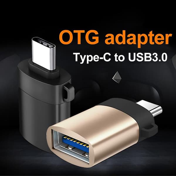 Usb 3.0 Hun Til Type-c Han Høj Hastighed Otg Adapter Konverter Til Pc Telefon