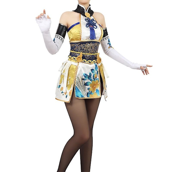Nyt spil Naraka: Bladepoint Onmyoji Hutao Cosplay Kostumer Halloween Loli Lolita Kjole Pige Strømper Handsker Tilbehør Suit L