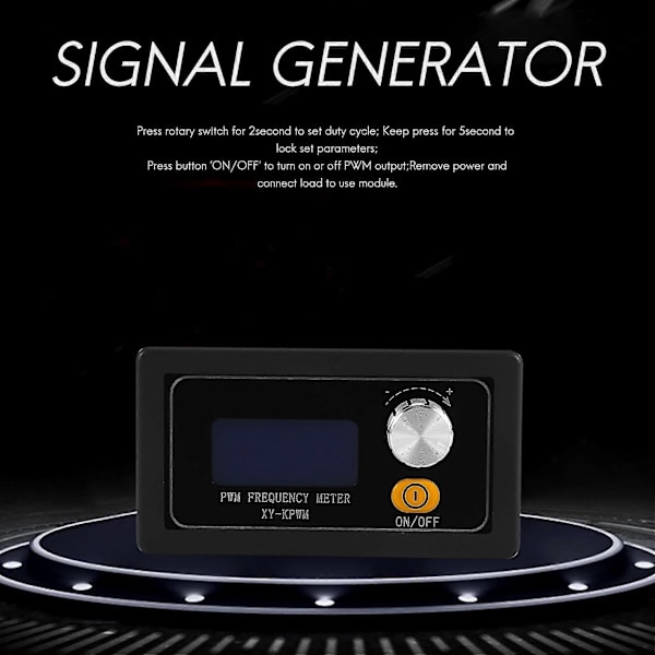 PWM Pulsfrekvens Justerbar Duty Cycle Firkantbølge Signal Generator Modul 1HZ-150KHZ Signal Gen s202412121431