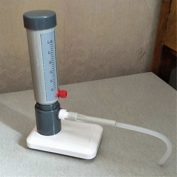 Lab Bordsdispenser Ekonomisk Halvautomatisk Vätskedispenser Hylstyp 5-25 ml Justerbar Vätsketillsats