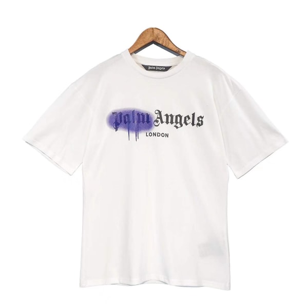 Palm Angels print Unisex Mode Casual Kortärmad Bomull style4 L