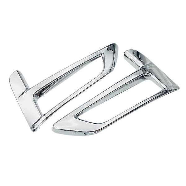 For C27 2017 2018 2019 ABS Krom Front Tåkelys Lampe Deksel Trim Tåkelysramme Dekor