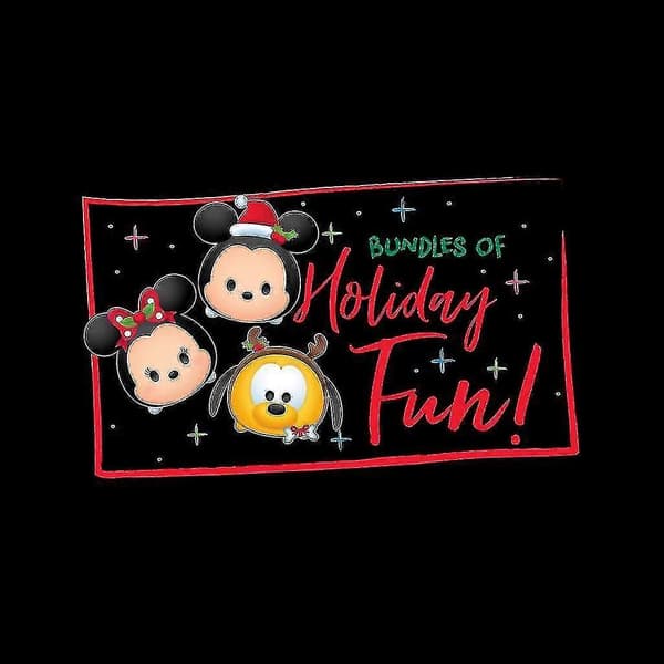 Disney Julepakker Med Julemoro Damegenser Black Medium